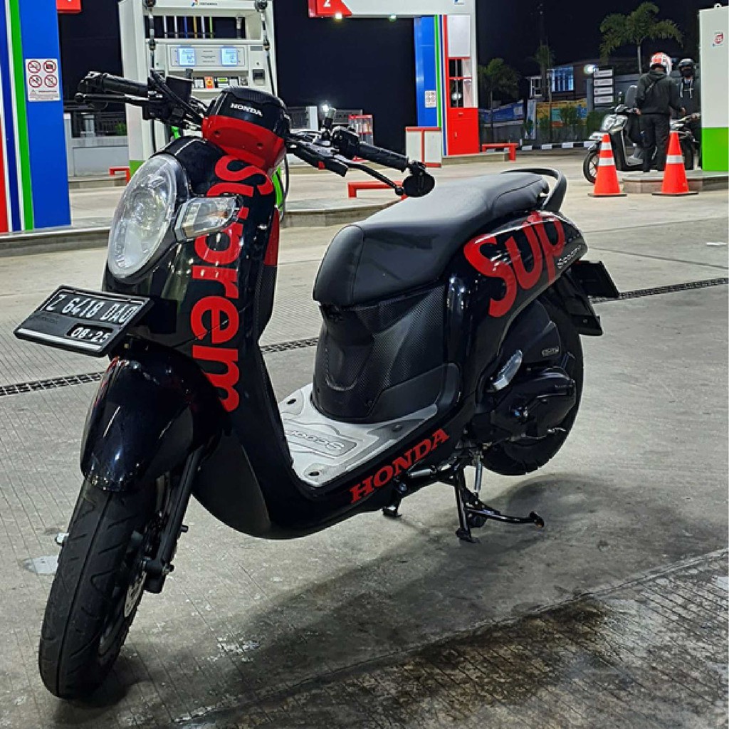 stiker cuting scoopy supreme , cuting stiker scoopy, stiker coopy, stiker supreme