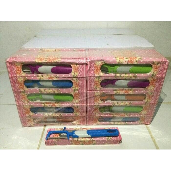 Souvenir Pernikahan Pisau pengupas kulit buah Serut Besar box Sovenir