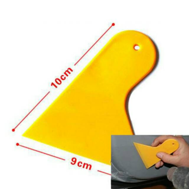 2 Pcs Alat Bantu Pasang Kaca Film Mobil Lis Dekorasi Karpet Wallpaper Stiker Sticker Tempered Glass