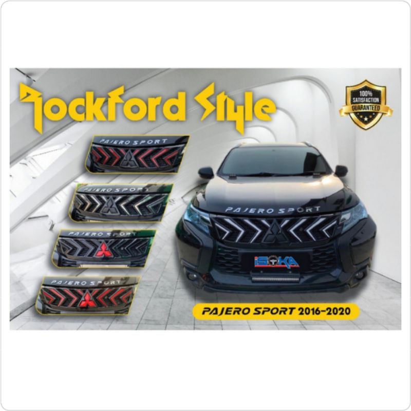 Grill Depan Pajero New 2016-ON Model Rock Ford