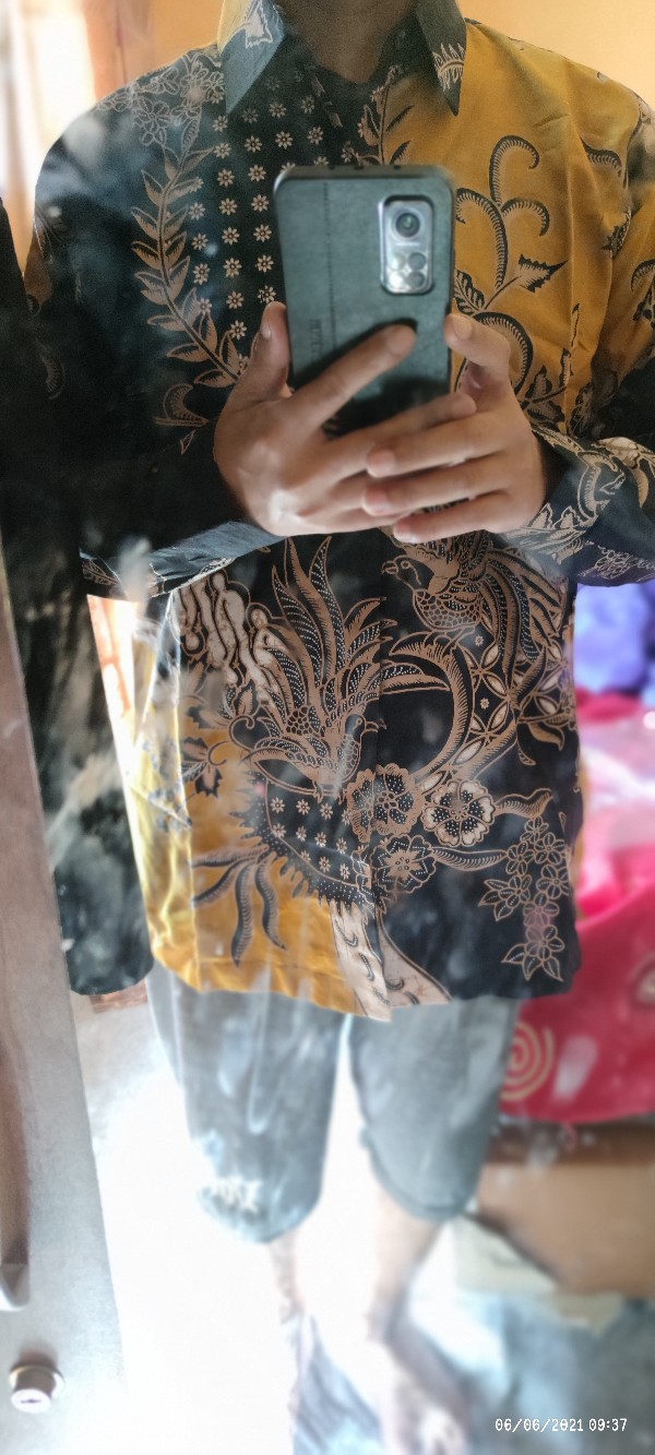 ( Full Furing )kemeja/baju Batik Pria Murah Panjang