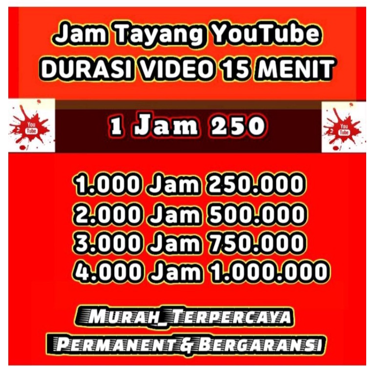 View Jam Tayang {{Durasi Video 15 Menit}}