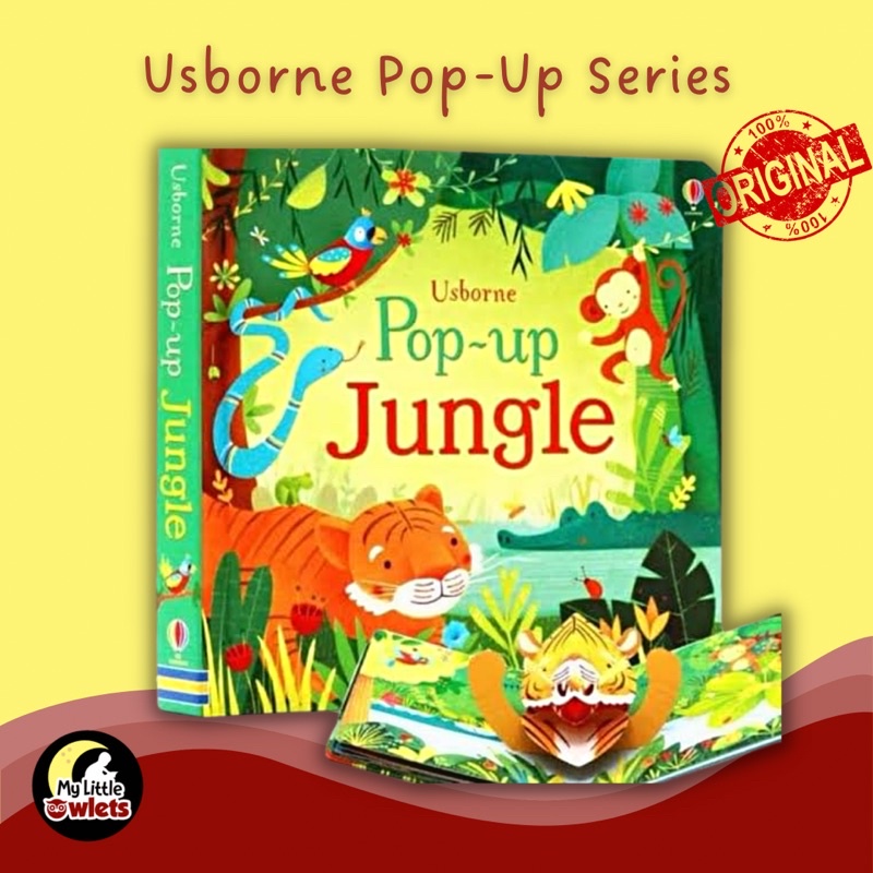 Usborne Pop-Up Jungle Buku Anak Pop-Up