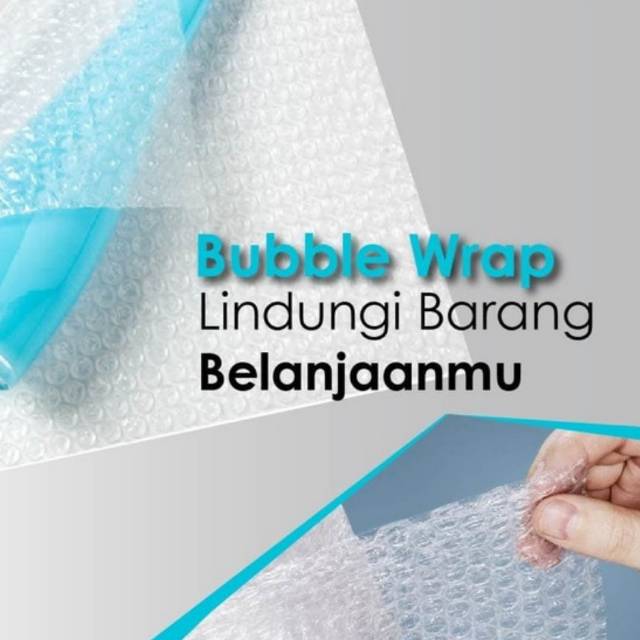 

Bubble wrap plastik packaging barang anti pecah lindugin barang Murah rusak anti air kuat tahan lama waterproofing