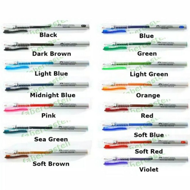 

Faber-Castell Pulpen/Ballpoint True Gel 0.70mm (pcs)