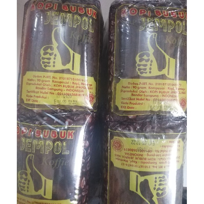 Kopi Jempol 90gr 1 pak Isi 10pcs