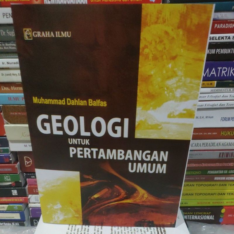 

geologi untuk pertambangan umum by muhammad dahlan balfas