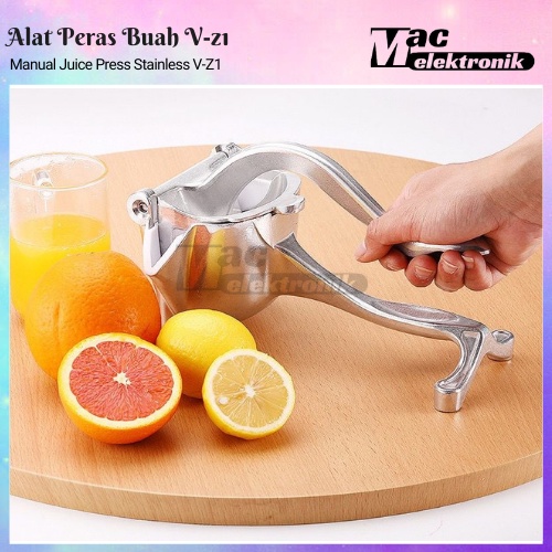 Alat Peras Jeruk Stainless Steel / Lemon Juicer Orange Extractor Squeezer Perasan Press Nipis Buah