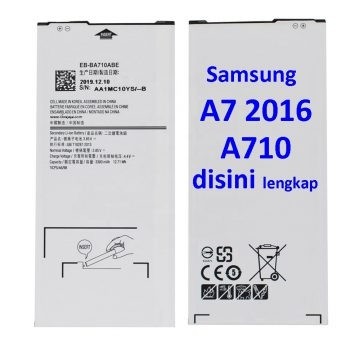 BATERAI BATRE  BATTERY  SAMSUNG A710/J7 PRIME DOUBLE POWER