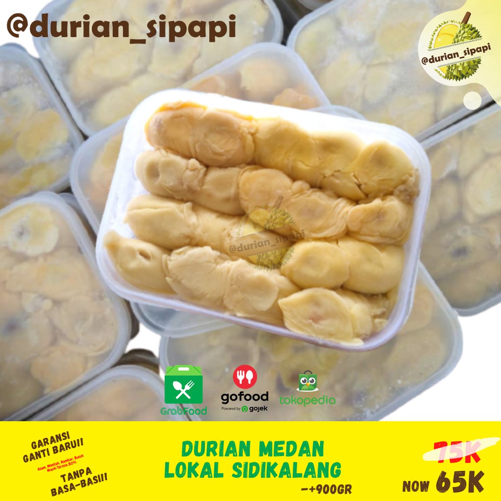 

Durian Kupas Medan Lokal Sidikalang - Duren Medan - Durian Sipapi