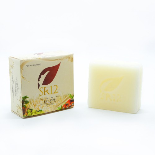 Sabun Wajah Rice Soap SR12 BPOM - Sabun Beras SR12 Original - Untuk Type Kulit Berminyak &amp; Sensitif