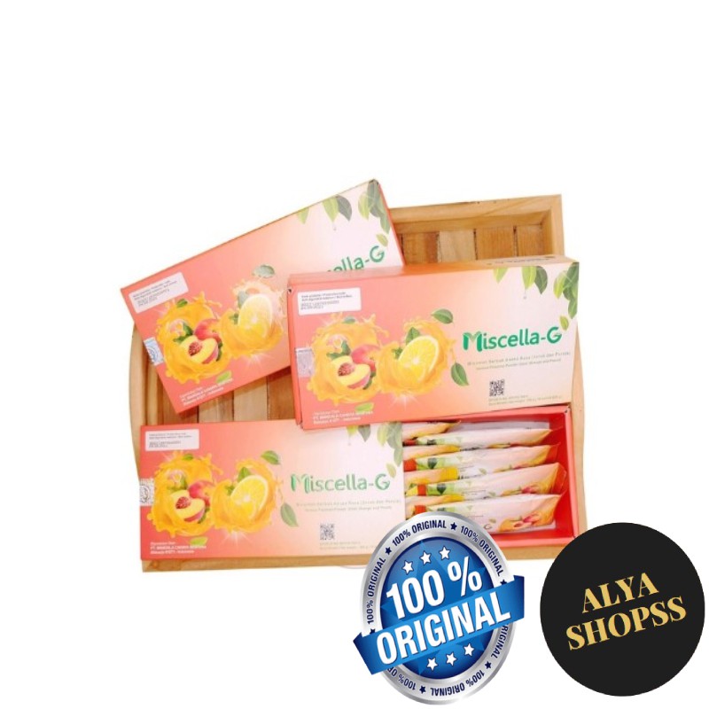 (COD) Miscella G collagen suplemen kecantikan pemutih kulit detox penurun berat badan