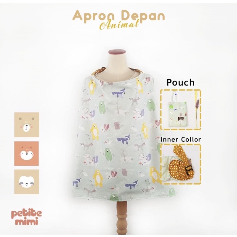 Petite Mimi Nursing Cover ( Front Apron) - Penutup Menyusui