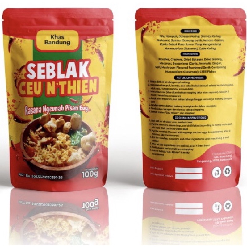 

SEBLAK CEU NTHIEN RASANA NGEUNAH PISAN EUI
