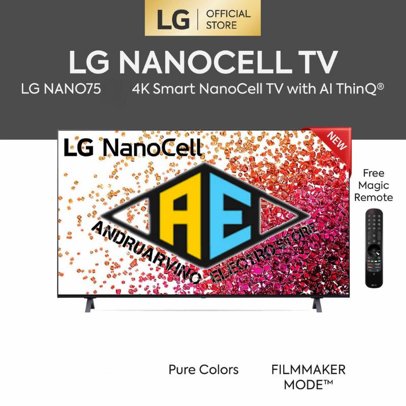 LG NANOCELL 55NANO75TPA LED SMART TV 55 Inch 4K 55NANO75 MAGIC REMOTE