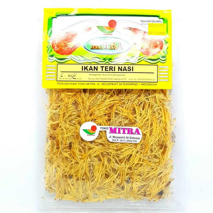 

MITRA IKAN TERI NASI LEMBAR ISI 6pcs | HASIL LAUT OLEH KHAS ASLI SIDOARJO