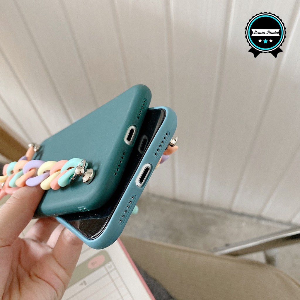 CASE SOFTCASE CANDY GELANG RANTAI REALME 6 PRO C17 7i 7 NARZO 20 PRO BD1655