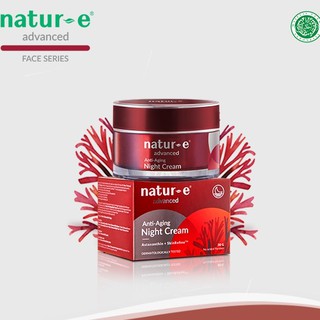 Natur E Advanced Anti Aging Face Wash Serum Day Cream Night Cream Eye Cream Indonesia