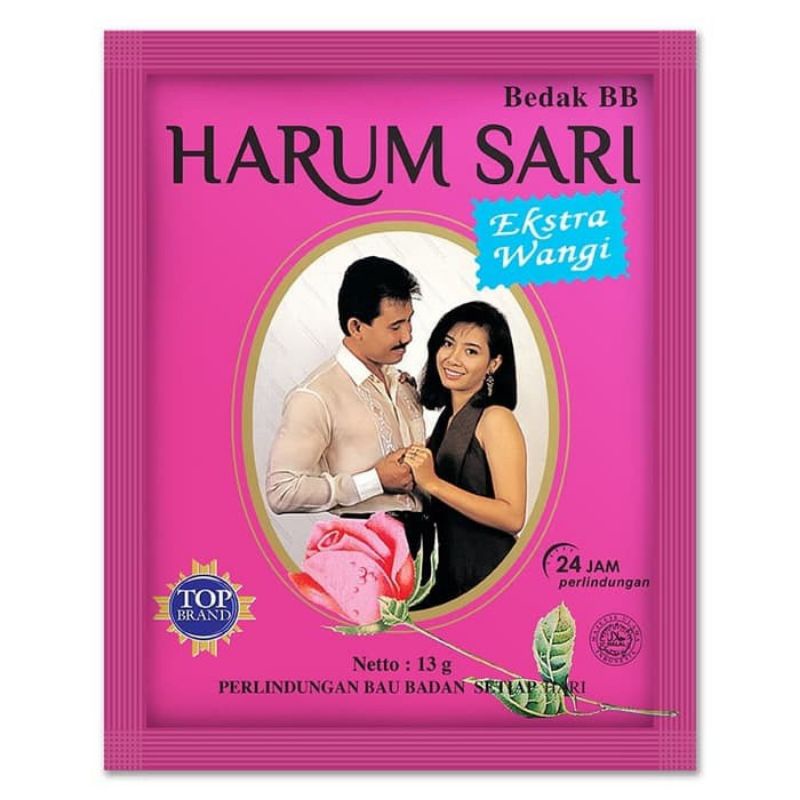 Bedak BB Harum Sari 1Box IsI 10 Sachet/BPOM