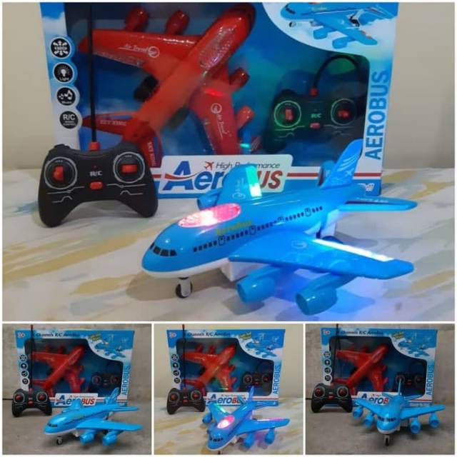 RC Remote Control Pesawat Terbang Aerobus - RC Pesawat Terbang