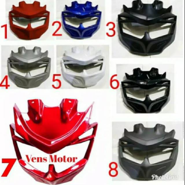 Cover Lampu Depan Nmax Old/ Tameng Lampu Nmax Old/ List HeadLamp Nmax