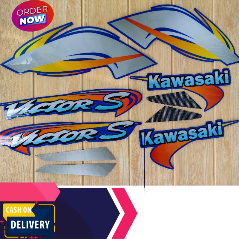 STRIPING STIKER KAWASAKI NINJA VICTOR S
