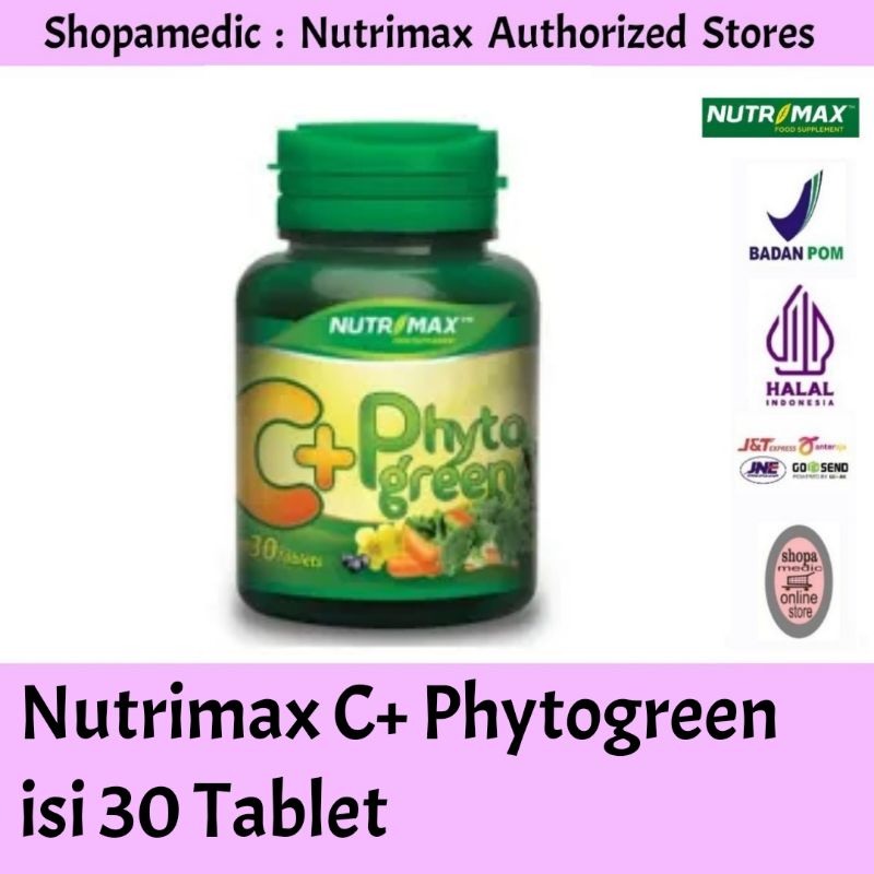 Nutrimax C Plus Phytogreen - 30 Tablets