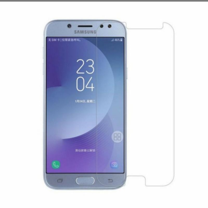 Samsung J5 Pro J7 Pro tempered glass anti gores kaca bening