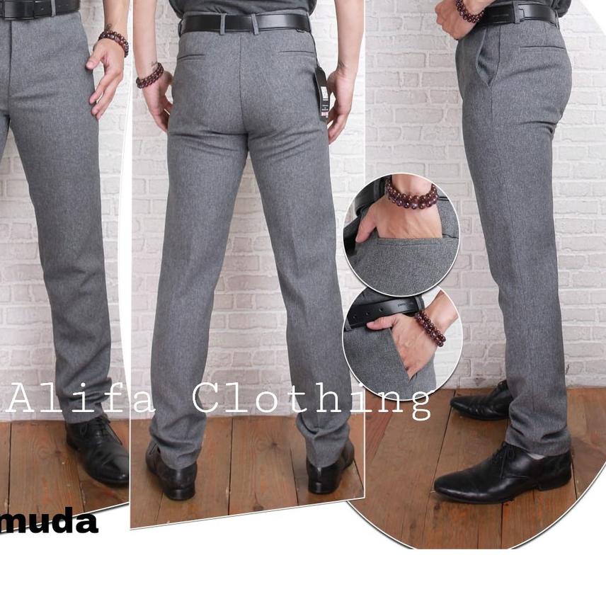 PANTS FORMAL / CELANA FORMAL PRIA / CELANA KAIN SLIMFIT WOOL / CELANA KERJA PRIA /CELANA SLIMFIT / C