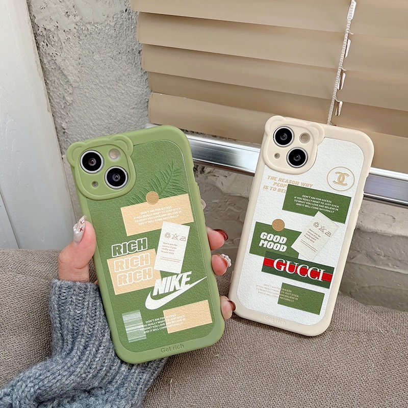 Casing Soft Case Silikon Desain NK GC Untuk iPhone 7 + / 8 + / X / XS Max / XR / 12 / 13 Pro Max