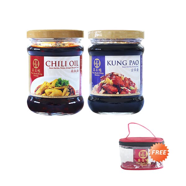 

01F1S The Duck King Sauce Paket Dua - Chili Oil + Kung Pao Fsfs201