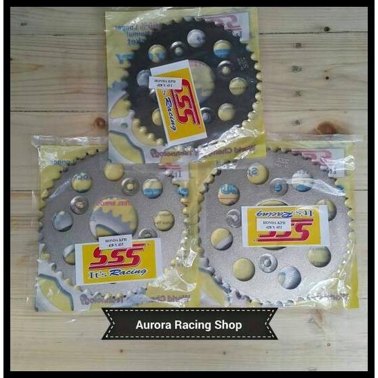 Gear Belakang Sss 428 Supra X 125 - Blade - Revo - Size 33T - 40T