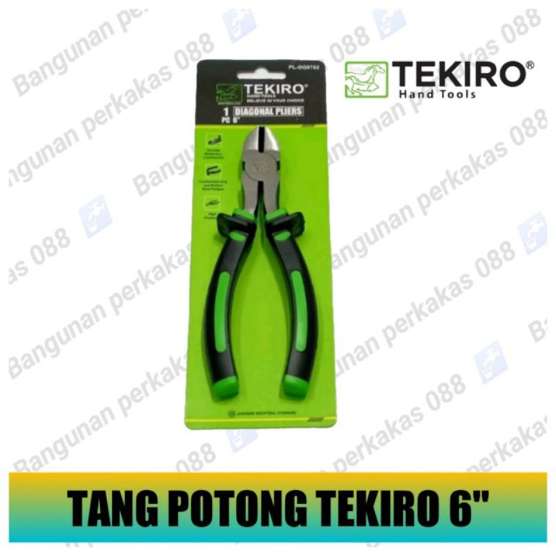 Tang Potong TEKIRO 6 inch / Tang potong / Tang buaya / Tang jepit / Tang combinasi