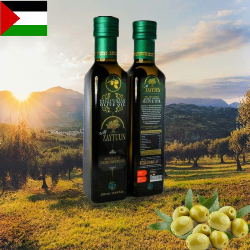 

MINYAK ZAITUN SEHAT AL ZAYTUUN PALESTINIAN EXTRA VIRGIN OLIVE OIL BEST QUALITY COLD STONE PRESSED