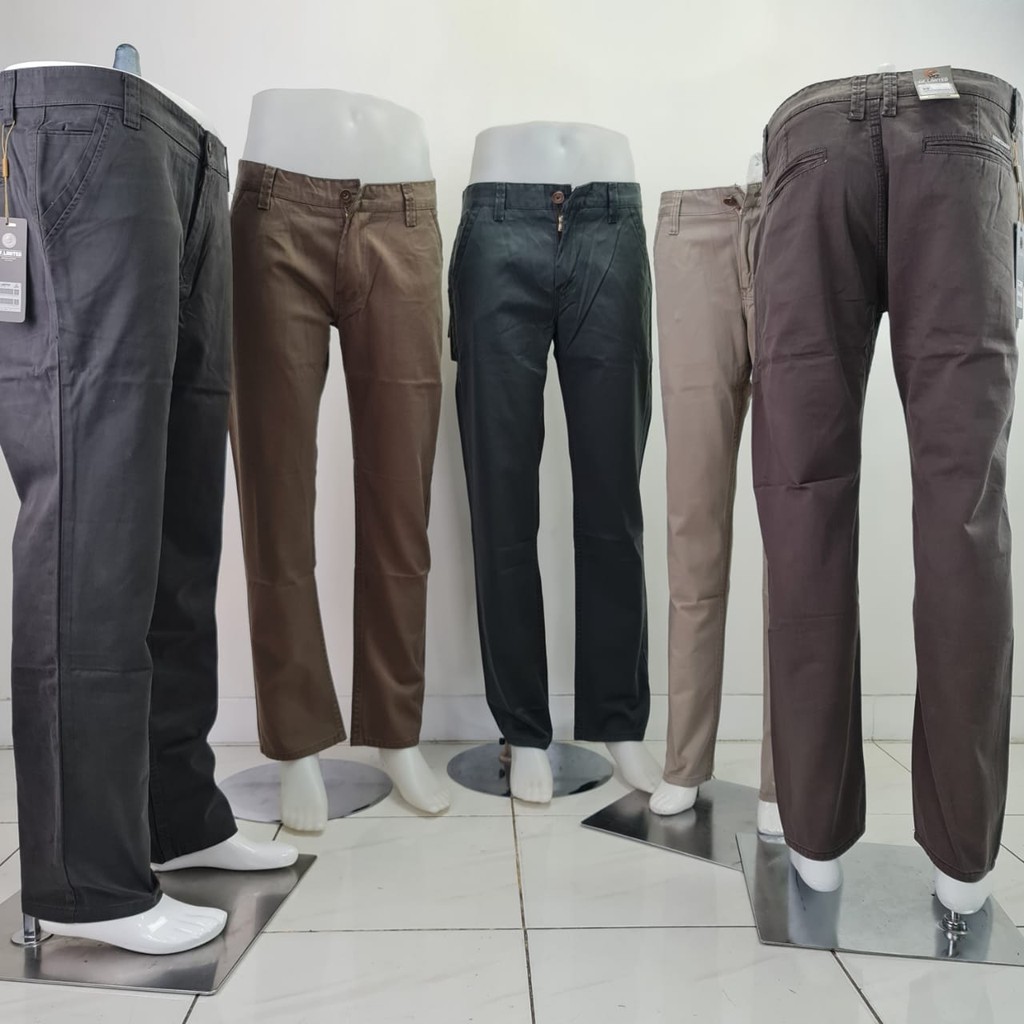CELANA CANVAS/ KATUN GF LIMITED Size 28-38 Paspol Panjang