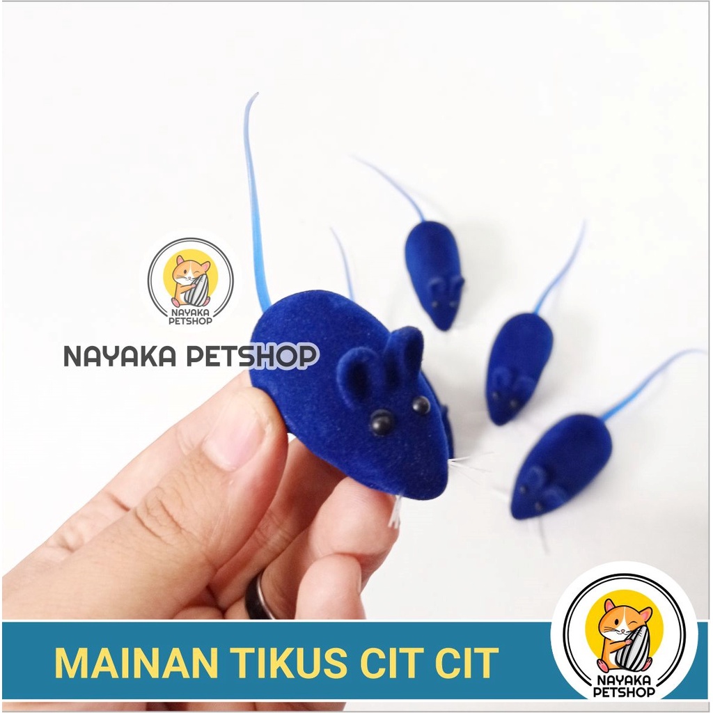 Tikus Cit Cit Mainan Kucing Bunyi Interaktif Kitten Cat Toy