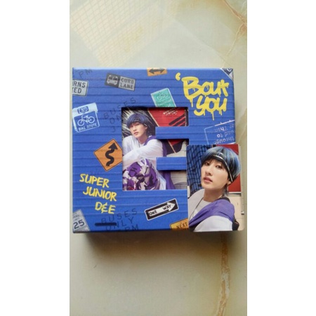 [OFFICIAL] Super Junior Album Super Junior D&E Album 'Bout You' Eunhyuk Version