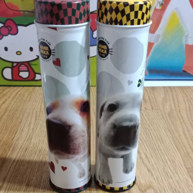 

ORI KOREA Pencil Case Tin Kaleng Dog READY STOCK