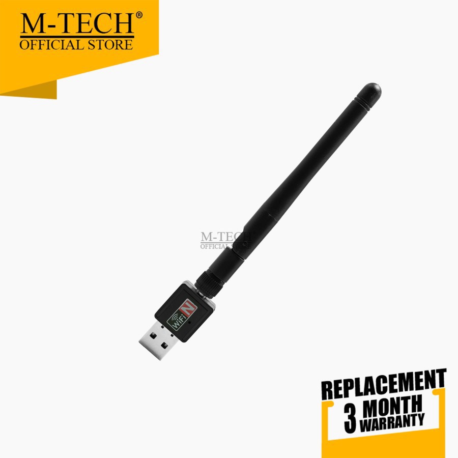 ITSTORE M-TECH ORIGINAL USB WiFi 802.11n/G/B Adaptor 150Mbps USB Wifi Dongle Wireless Antena