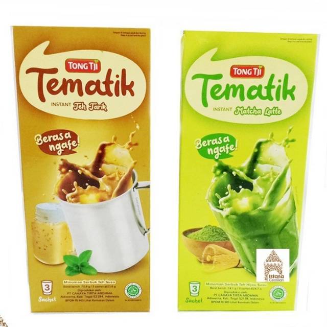 

Tematik Teh Tong Tji Teh Tarik / Matcha Latte Instant (1 sachet)