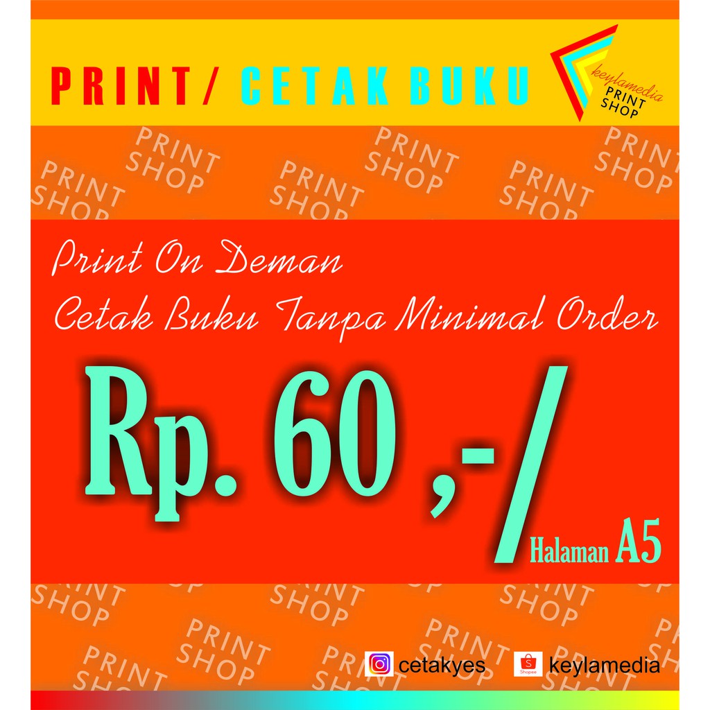 Jual Jasa Print dan Cetak buku Indonesia|Shopee Indonesia