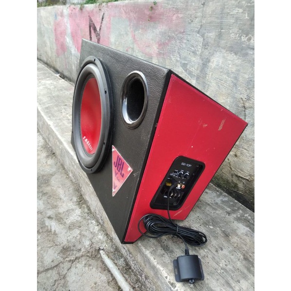 AUDIO MOBIL,BAAS AKTIF MONOBLOK JBL GTO ORY S2-10P SUBWOOFER EMBASSY 12" KUSUS BUAT TRUK CANTER,RAGA