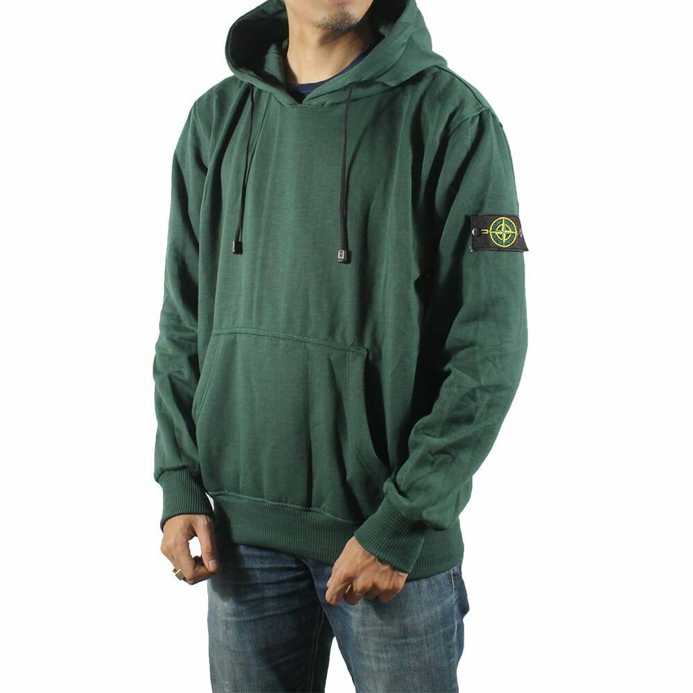 sweater hoodie pria jaket unisex jaket keren stone island