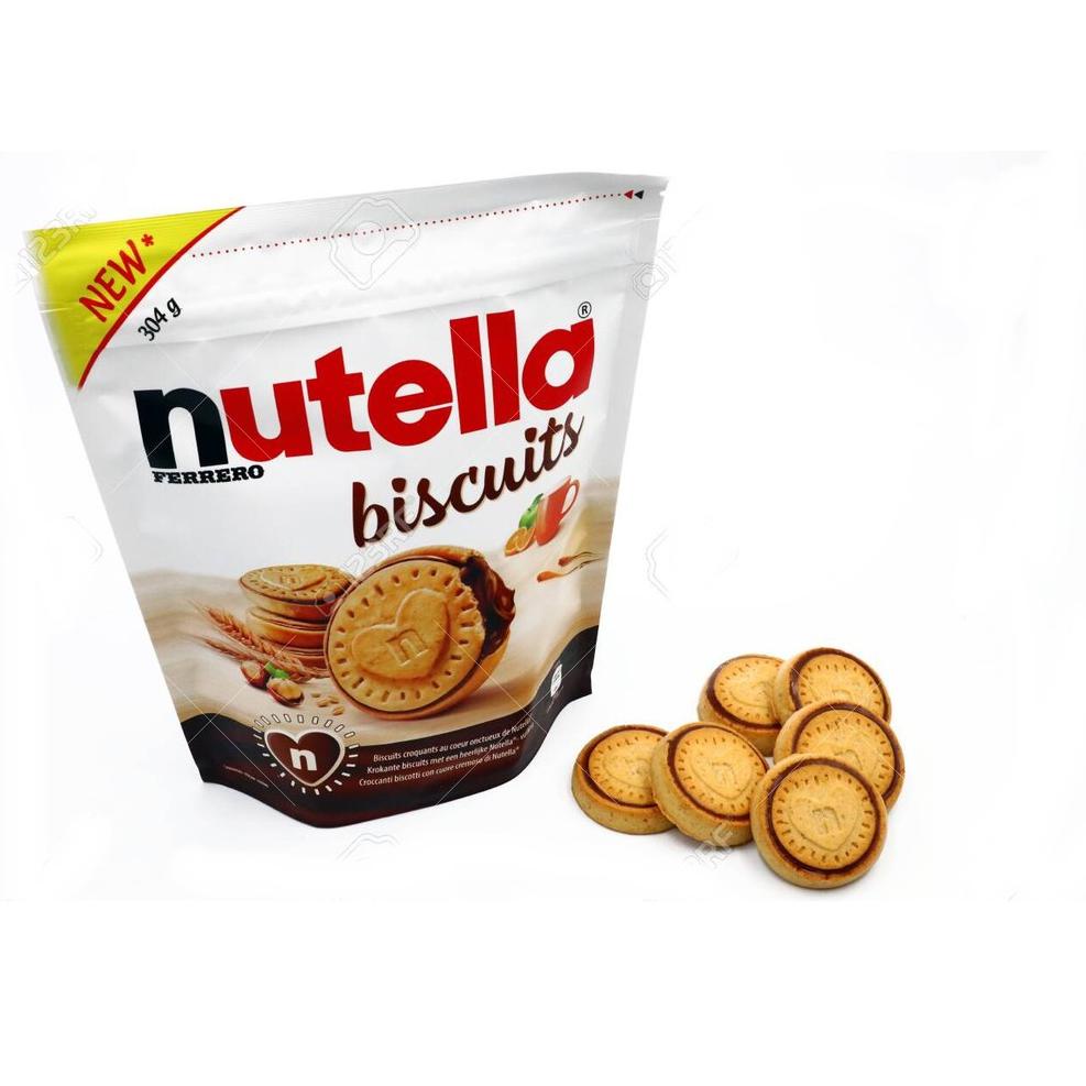 

Ready stock Coklat NUTELLA Biscuits isi 304gram - Terenak Termurah 01