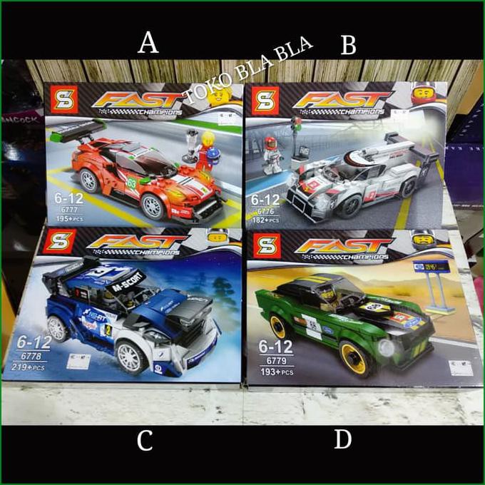 Mainan cowok lego cars brick mobil sy bertoyindo architect city
