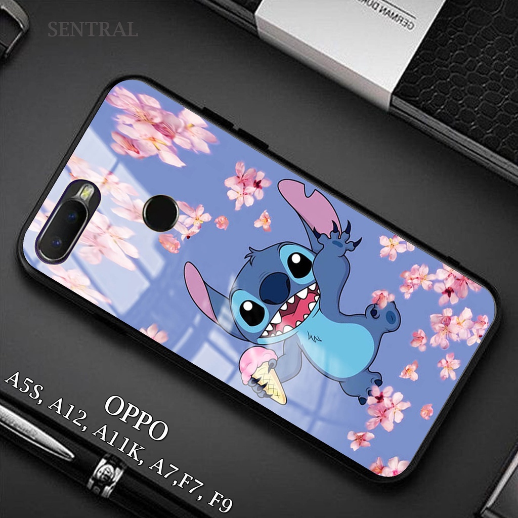 Softcase Glass Kaca OPPO A5s - Case Hp Pelindung Handphone OPPO A5s [ A49].