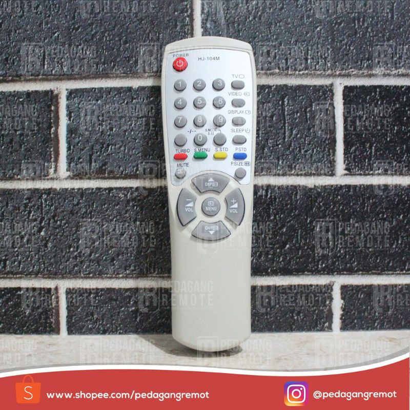 Remote TV Multi Samsung LED/LCD/Tabung Tanpa Setting