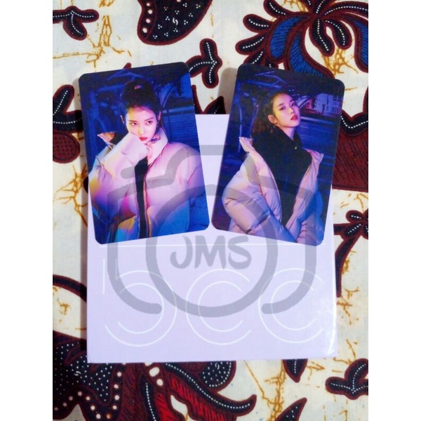 [READY] SET Official Photocard IU Photobook Blackyak BCC PC Lee Ji Eun MD Merch Merchandise UAENA Dl