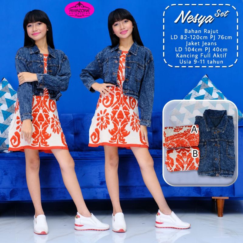 setelan anak cewek tanggung