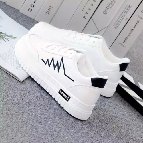 Sepatu Sneakers Wanita Korea Supreme ts 32